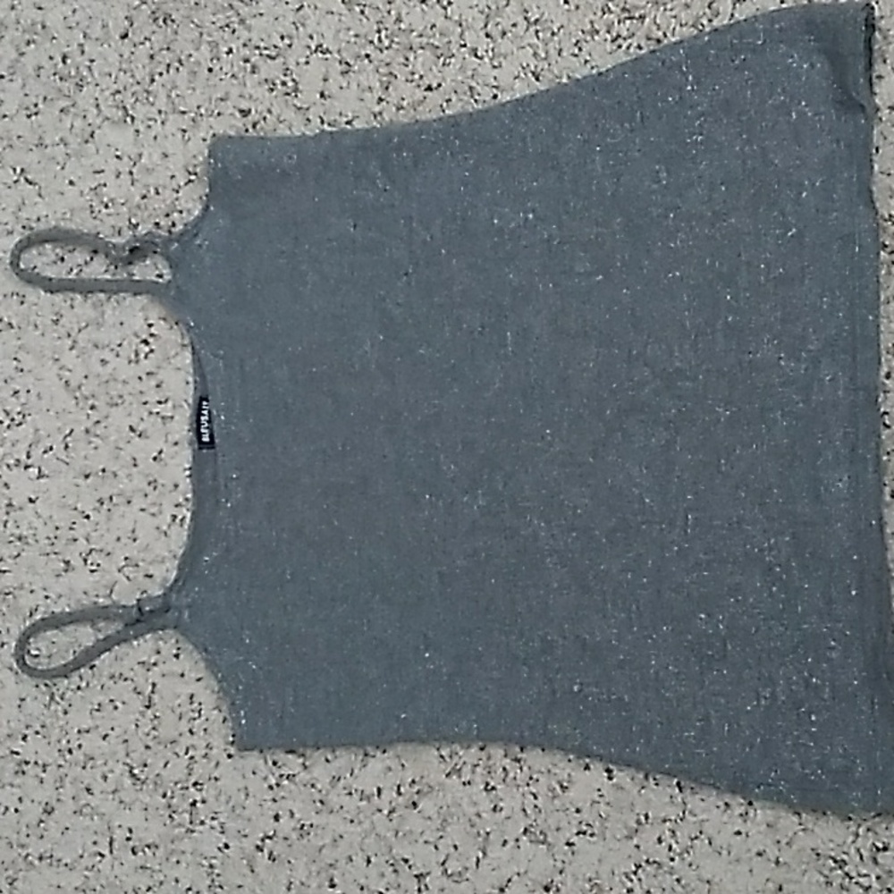 Bleusalt grey sparkle camisole size 0